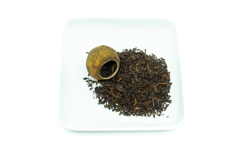Citrus Puerh Tea, Ripe - Yee On Tea Co.