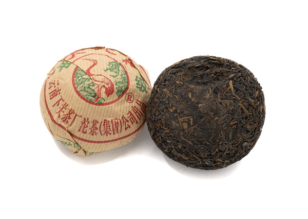 2001 Xiaguan Grade A Pine Crane Raw Toucha Pu-erh Tea (Limited Stock)